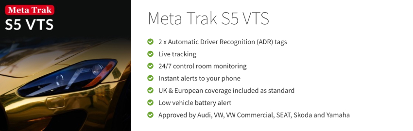 Meta Track S5 VTS