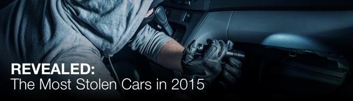 Revealed: The Most Stolen Cars in 2015