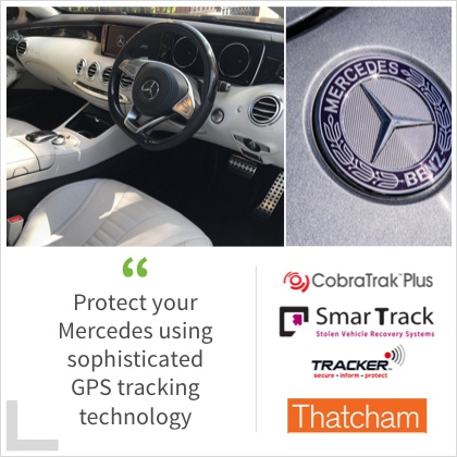 Protect your Mercedes using sophisticated GPS tracking technology