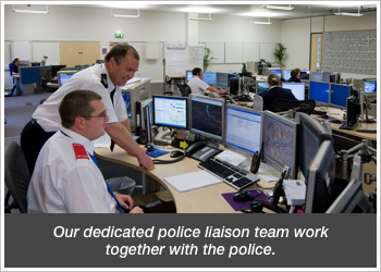 Trackerfit's dedicated police liaison team work together with the police