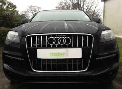 Black Audi Vehicle - TrackerFit