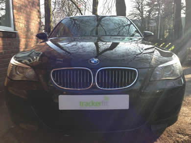 Black BMW Car - TrackerFit