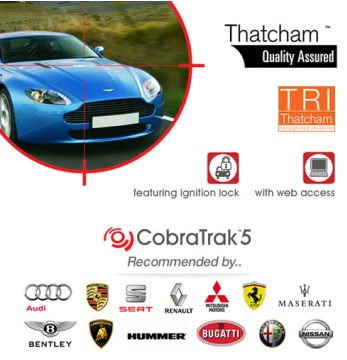 CobraTrak Cat 5 Web Thatcham Approved and recommended by Audi, Seat, Bentley and more