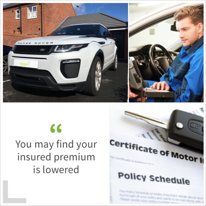 You may find your insured premium is lowered