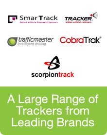 Large Range of Car Trackers from Leading Brands