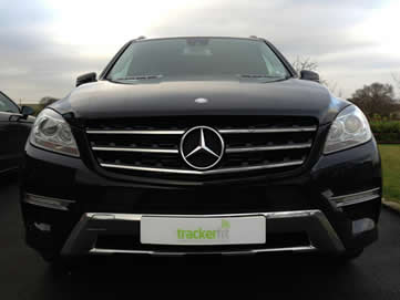 Black Mercedes ML - TrackerFit