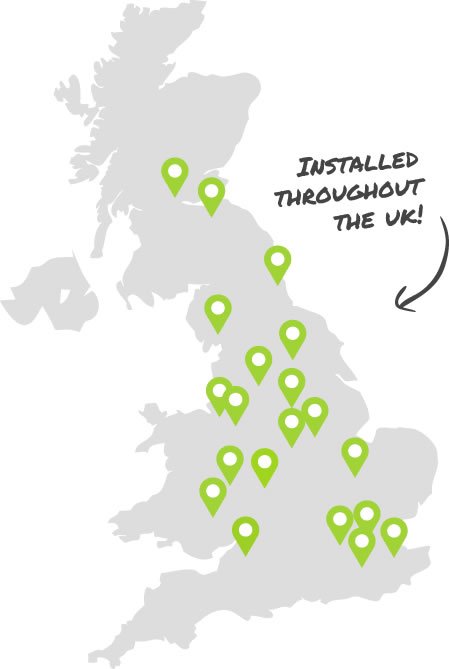 Installed Throughout the UK!